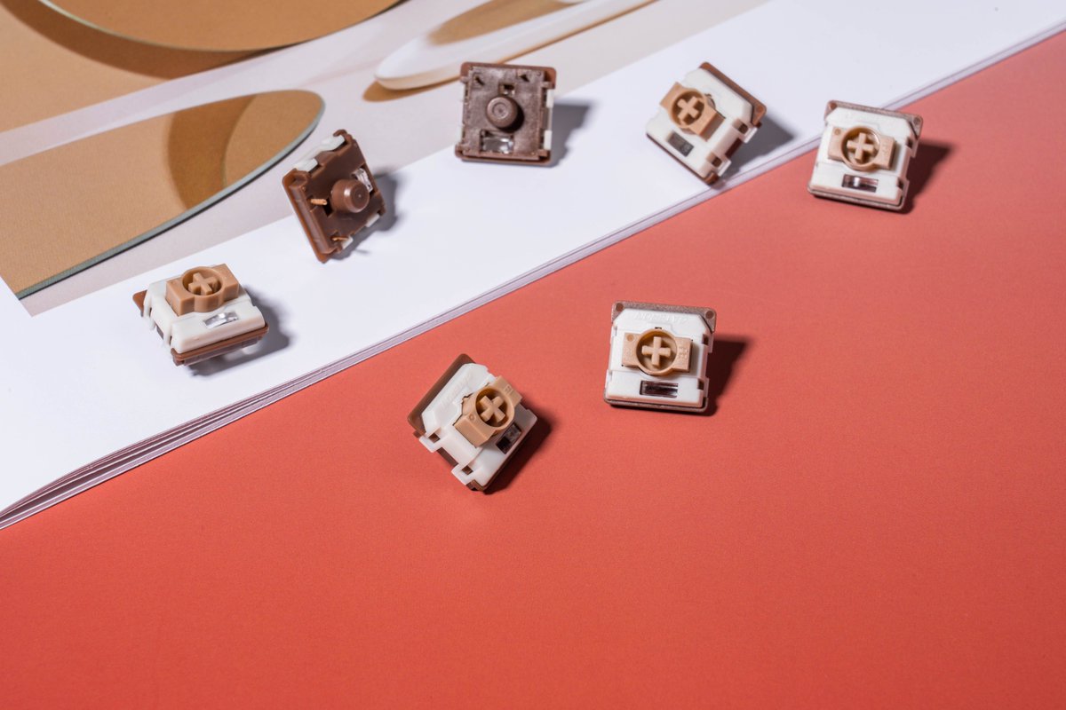 GATERONOfficial's tweet photo. With light-tactile feeling, Low Profile 2.0 Chocolate Switch provides a gentle, satisfying sense of confirmation

• Type: Tactile
• Operating Force: 55±15gf
• Pre-Travel: 1.7mm
• Total Travel: 3.0mm
• Pre-lubed: Yes
• Pins: 5-Pin

🛒Link in bio

#gateron #lowprofileswitch https://t.co/2c2yFo06X4