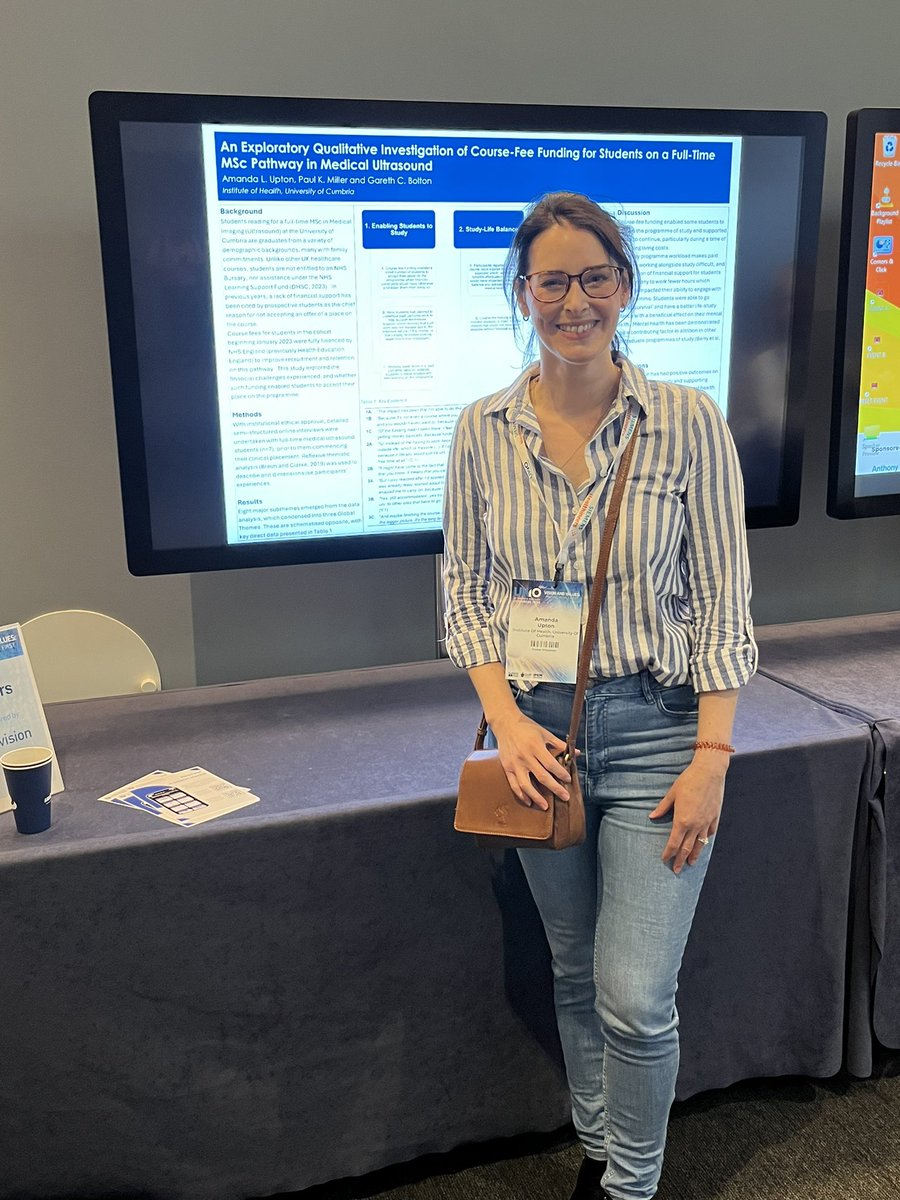 DrPaulKMiller's tweet photo. Amanda Upton showcasing her new findings @UKIOCongress. @CumbriaUni @UoCResearch #ultrasound https://t.co/wOqHQHyw7g
