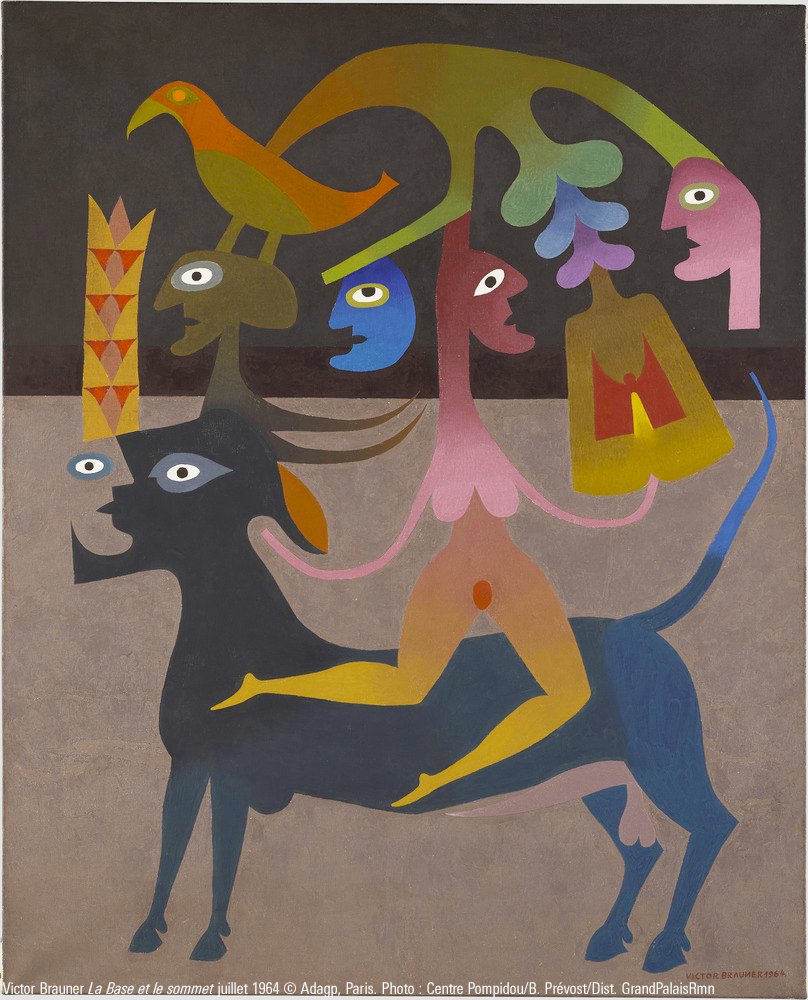 CentrePompidou's tweet image. Le surréalisme onirique de Victor Brauner ✨
Né le 15 juin 1903 à Piatra Neamț en Roumanie, Brauner est un membre actif de l'avant-garde des années 1920. Après un début influencé par le dadaïsme, il développe un style unique mêlant occulte et onirique 👉bit.ly/CP_Brauner