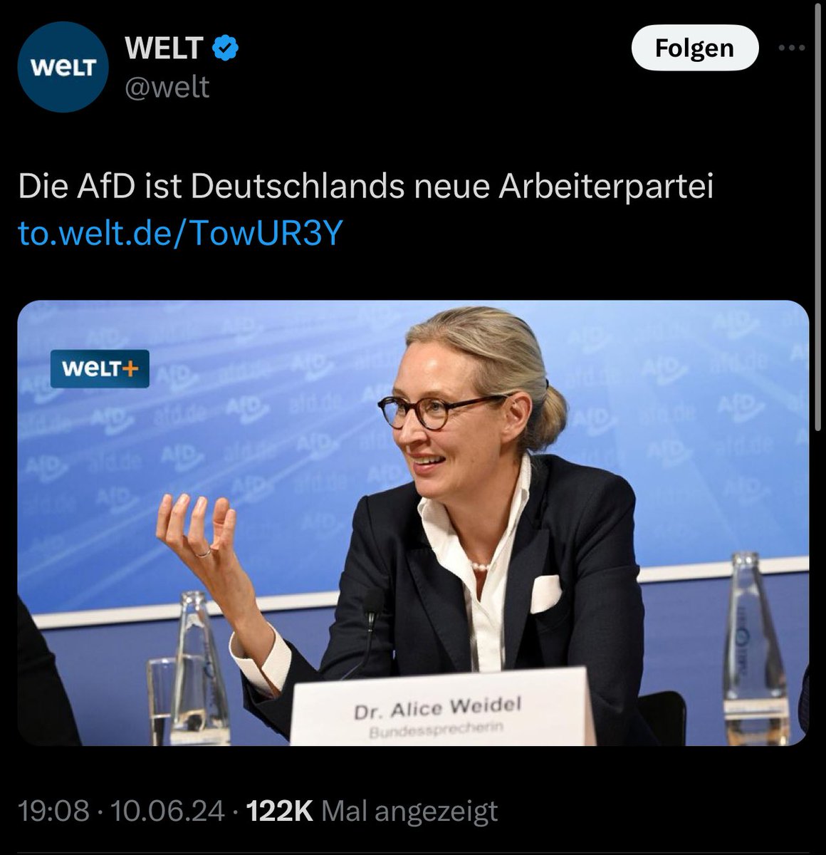 Nein, sie ist immernoch eine rechtsextreme Rassistenpartei. Hört auf Nazis zu normalisieren.