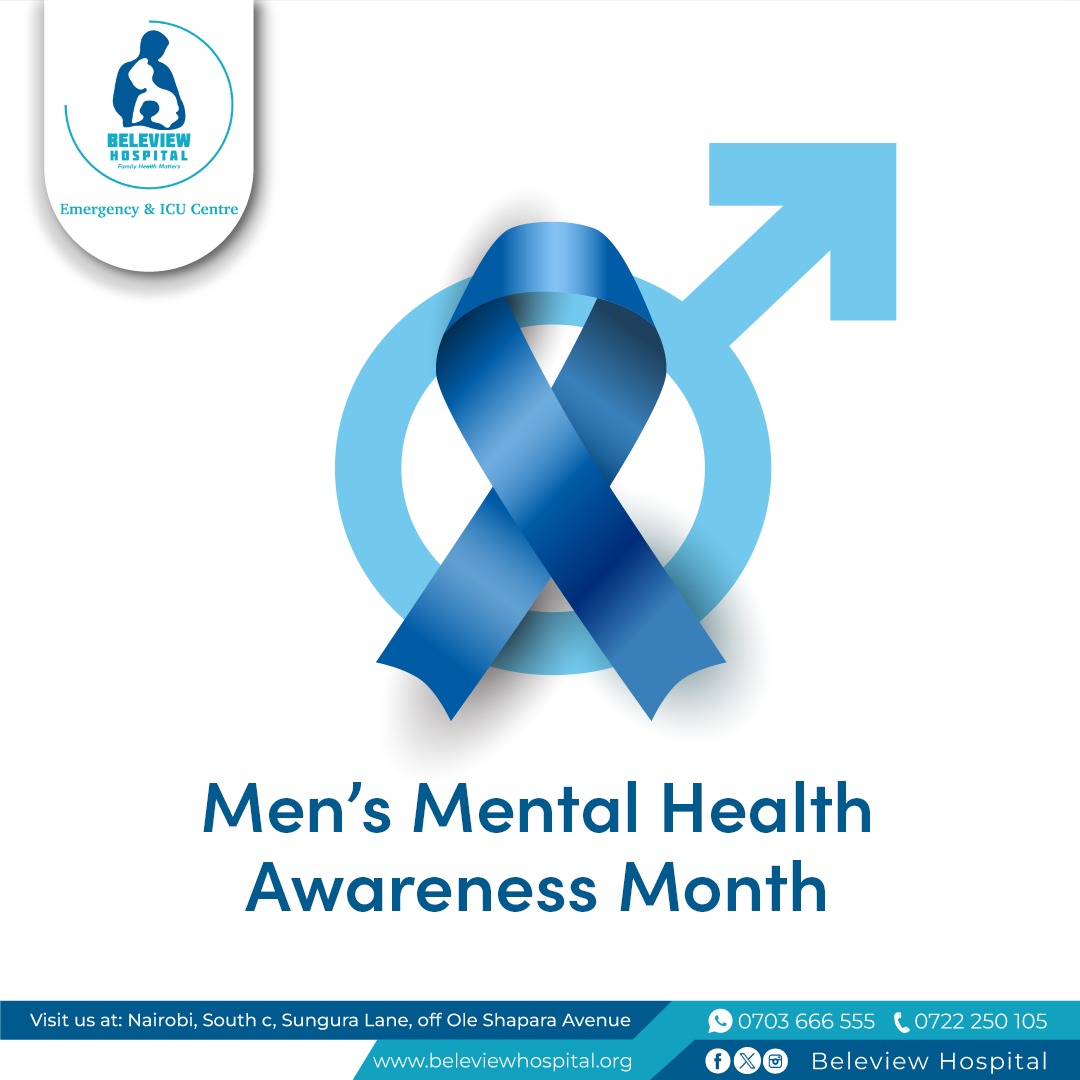 BeleviewH's tweet photo. During Men's Mental Health Awareness Month, let's shine a light on the unique challenges men face in prioritizing their mental well-being. To all the men out there, your mental health matters, and it's okay to reach out for support.
#BeleviewHospital https://t.co/PdwVyof8iW