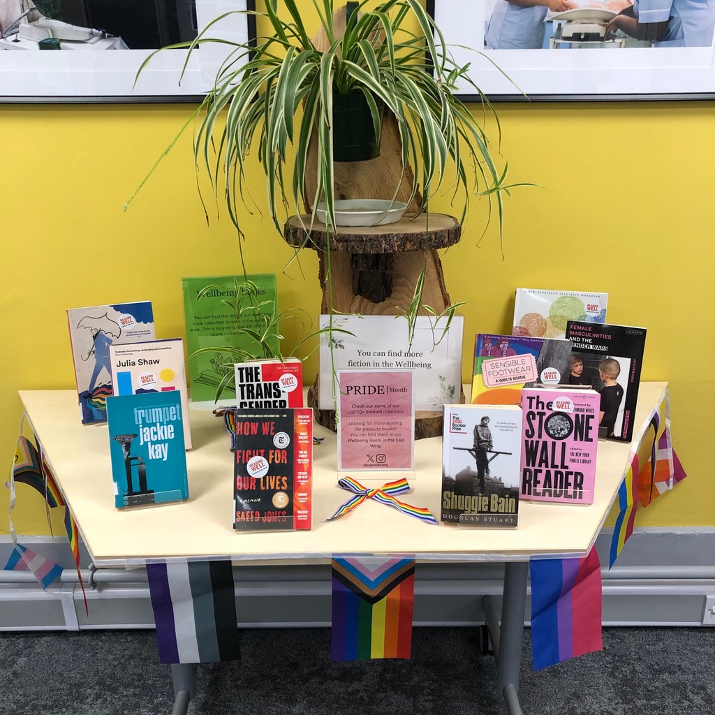 🏳️‍🌈Happy #PrideMonth🏳️‍🌈⁠
⁠
We have a vast collection of LGBTQ+ resources in our libraries. Our new display at Glenside is showcasing just some of them! ⁠
⁠
Use Library Search to explore more of our collection.

#Pride2024 #BooksForPride #LBGTQBooks #Pride
