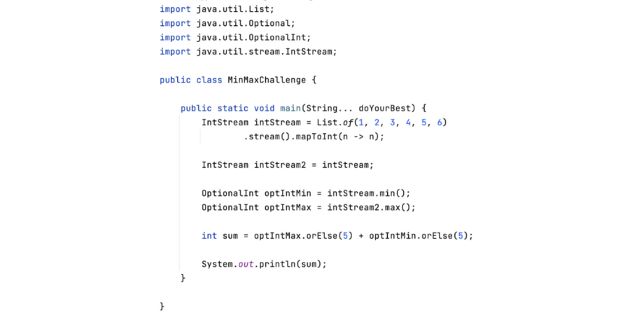 RafaDelNero's tweet image. Streams are really important for every Java developer. Some functions such as max and min are also important and that’s what we will explore in the following Java code challenge! 

🔗 bit.ly/44OYRBB

#JavaChallenge #StreamFunctions #JavaSkills #SoftwareDevelopment