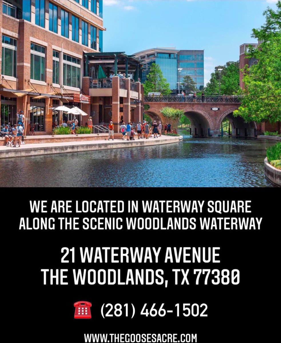 TheGoosesAcre1's tweet photo. #AllYouCanEat 
#FathersDay #Brunch 10A-2P

#KidsEatFree 12 &amp; Under
1 kid’s meal per Adult entree

Special Menu

#acoustic #music 12P-3P
#Mimosas #BloodyMarys

Brunch on #TheWaterway

#WoodlandsWaterway

#FathersDayBrunch #Brunching  #LiveMusic #breakfast #lunch #TheWoodlandsTX https://t.co/u4G2WPfR5f