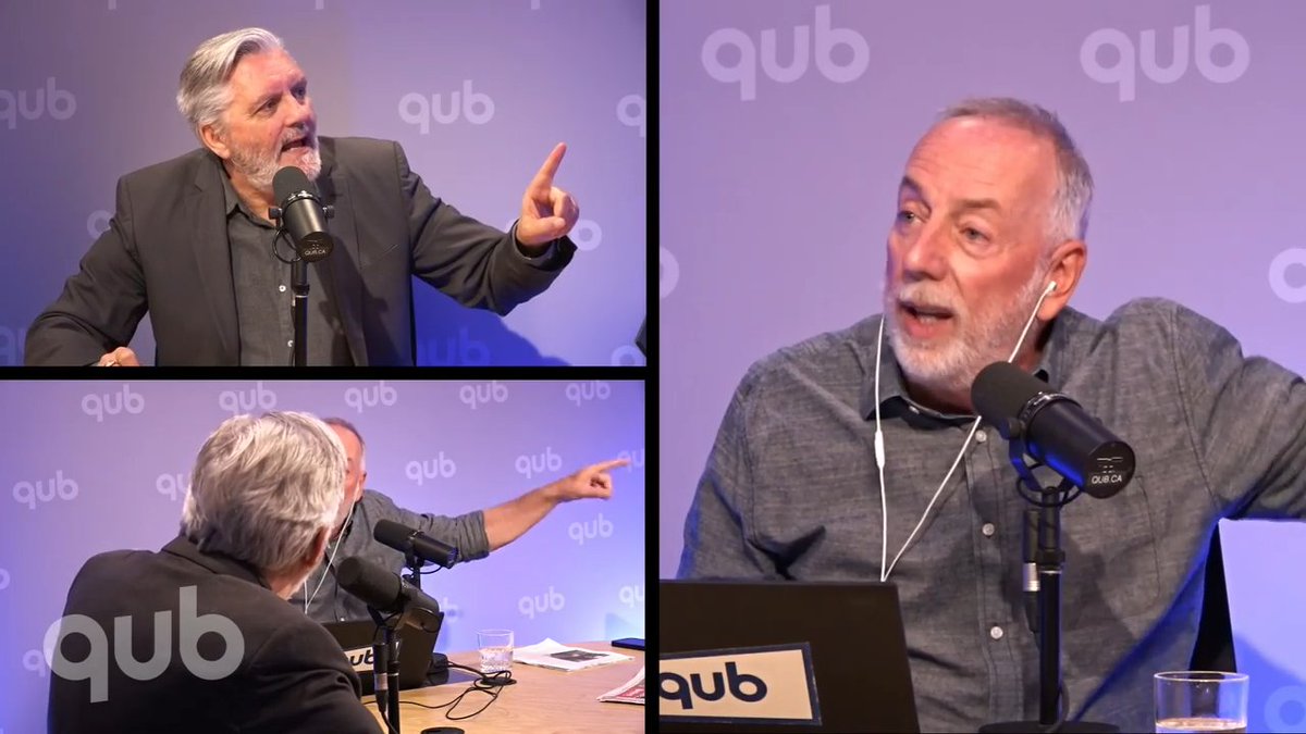 QubRadio's tweet photo. #PoMTL #Montréal |#TerrasseGate : #Martineau et #Dutrizac se chicanent en ondes!
« T’es ben niaiseux à matin! » : qui a dit ça? Pour le découvrir, c'est ici 👇
👂👉 https://t.co/slMoQYKOPV
👀👉 https://t.co/U6OOmcYNRK https://t.co/hiiFzZ4glt