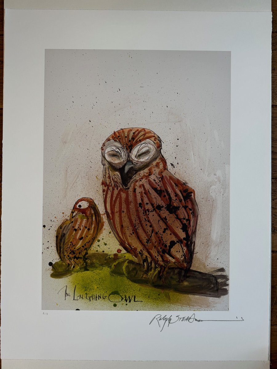 Ralph Steadman Art tweet media