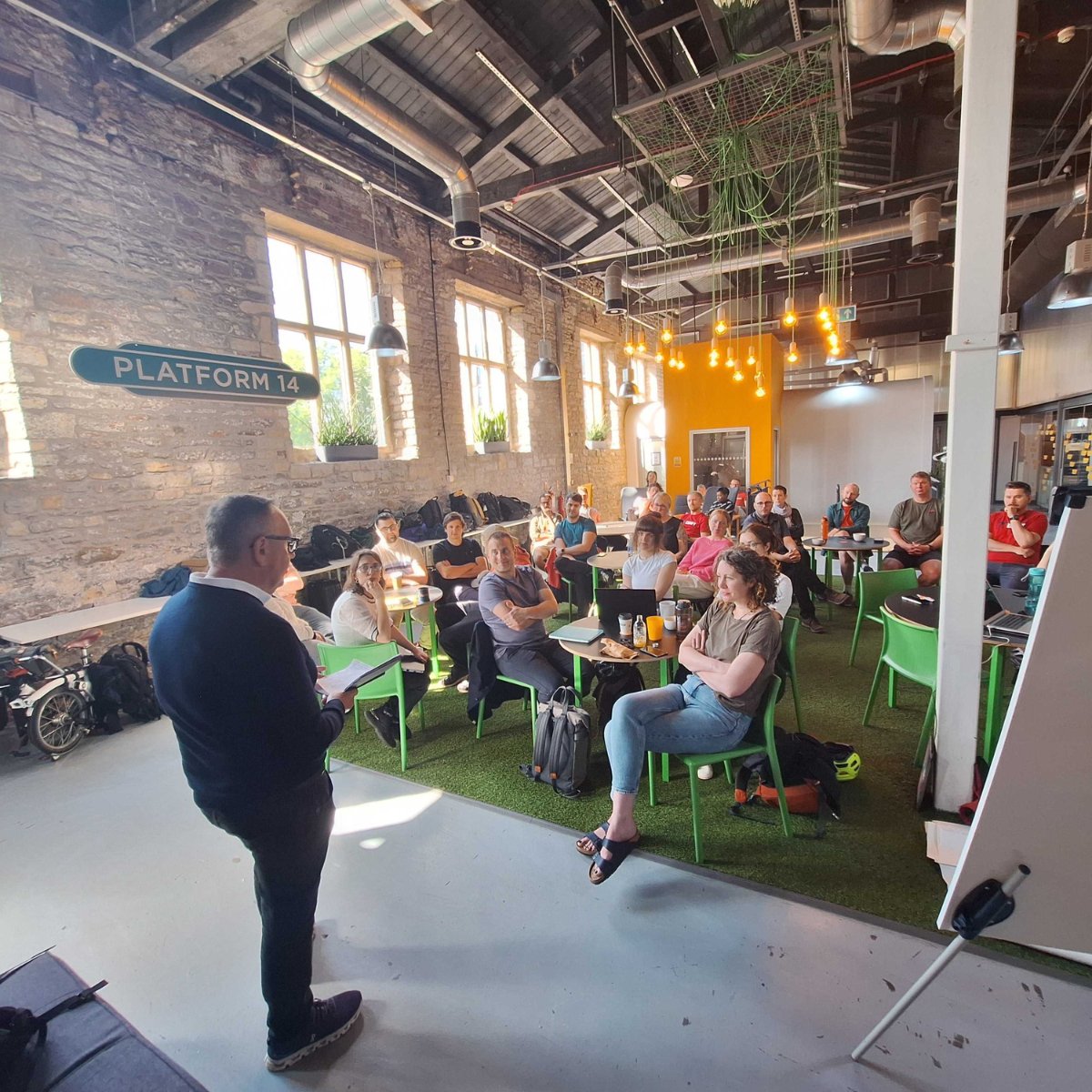 Our most recent meet up took place in last week in Bristol, one of our key delivery areas. It's safe to say we had an absolutely cracking time 🙌

Lucky to be surrounded by so many brilliant, driven people working towards making our cities better places to be! 🚲 

#dreamteam