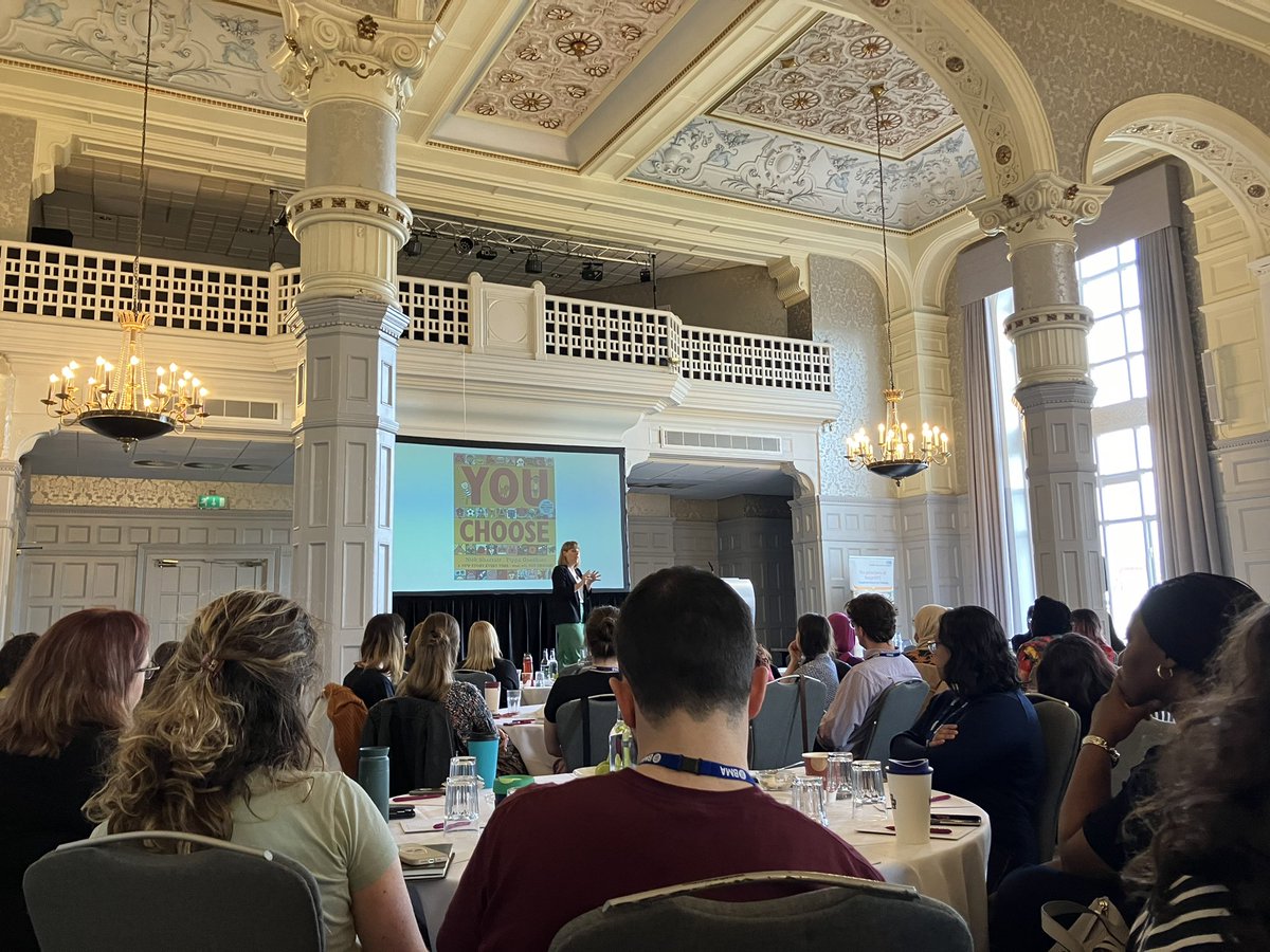 VictoriaKnott1's tweet photo. #RTT2024 listening to Rachel Morris talk about choices and your one wild and precious life. https://t.co/qIPIKIZZMy