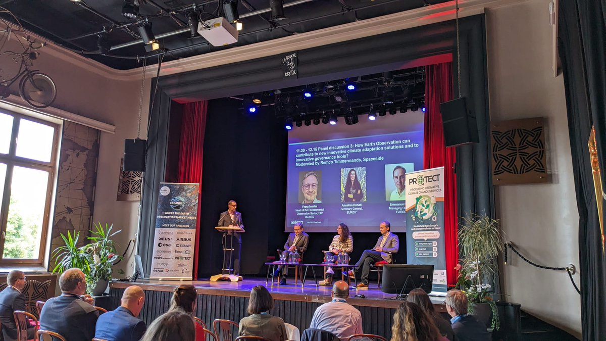 EARSC (@earsc) on Twitter photo 📢EARSC Secretary General <a href="/EmmmanuelPajot/">Emmanuel Pajot 🚀🛰🇪🇺🌍</a> is now discussing how EO can contribute to innovative climate adaptation solutions, at <a href="/EU_PROTECT/">PROTECT Project</a>'s final event part of EXPANDEO 2024.🌍
You can still join us online for EXPANDEO starting tomorrow!
➡️expandeo.earsc.org 📢EARSC Secretary General <a href="/EmmmanuelPajot/">Emmanuel Pajot 🚀🛰🇪🇺🌍</a> is now discussing how EO can contribute to innovative climate adaptation solutions, at <a href="/EU_PROTECT/">PROTECT Project</a>'s final event part of EXPANDEO 2024.🌍
You can still join us online for EXPANDEO starting tomorrow!
➡️expandeo.earsc.org