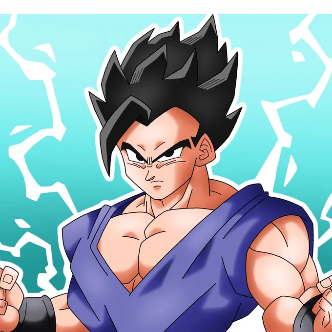 #ドラゴンボール スーパーヒーロー公開から2年ということで、それに関連した過去絵を再掲しておきますね。 