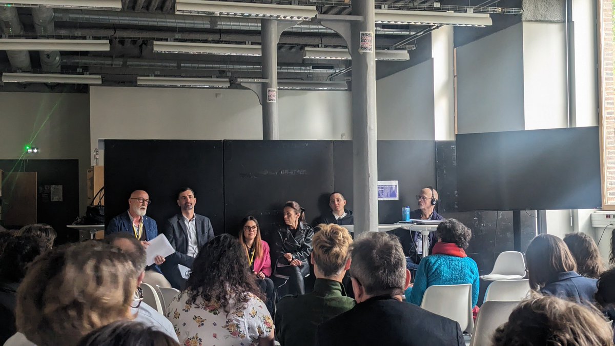 MinistereCC's tweet photo. @bymaddyness @CulturelinkFr "Une nouvelle génération émerge et prend plus en considération les problématiques liées aux personnes en situation d'handicap : emploi, accessibilité, formation..." déclare Pascal Parsat, Expert Culture Handicaps chez Audiens https://t.co/ekfTyHncVq