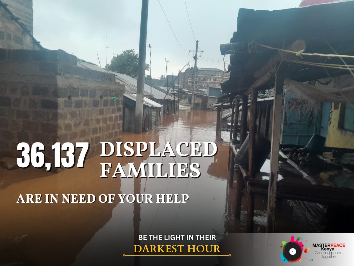 Masterpeaceke's tweet photo. 🆘Mayday! Mayday! Calling on our allies! The people of #Mathare have recently suffered a double tragedy. The #floods destroyed their livelihoods. They are #homeless after #demolitions! You can help them rebuild. https://t.co/kzWtQ1NpBJ

#RebuildMathare #ClimateChange https://t.co/WwUnTw1Ngn