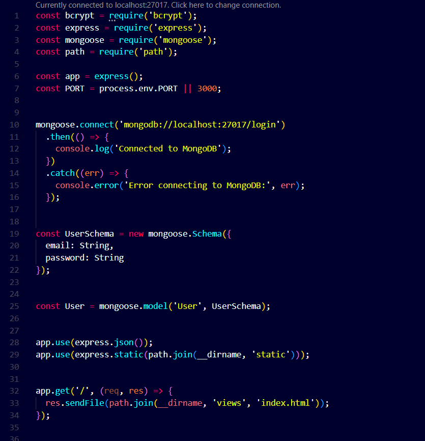 Jainam03121857's tweet photo. Project 4/#100projects 🚀
🛡️Elevating security with style! Just crafted transparent login form 🔒 for my website, used MongoDB for data storage and hashed passwords for utmost protection💪. #WebDev #MongoDB #Security #trendy #TechTalk #dhruwrathee #websitedesign https://t.co/AOijfKUgFZ