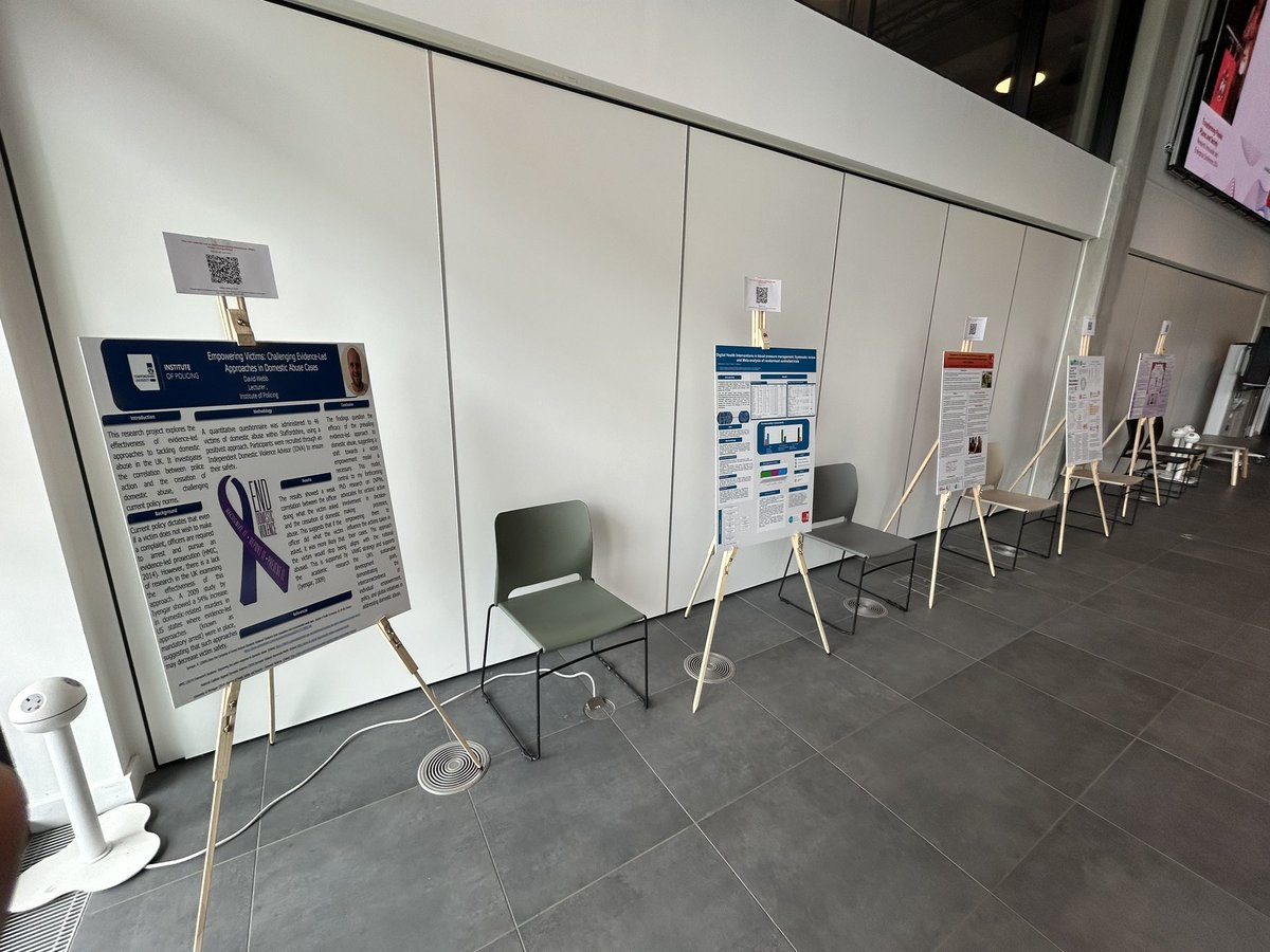 Our PGR Posters are looking great at the #StaffsRIEConf2024 - cash prizes are on offer for the top 3 so remember to check them out and cast your vote!