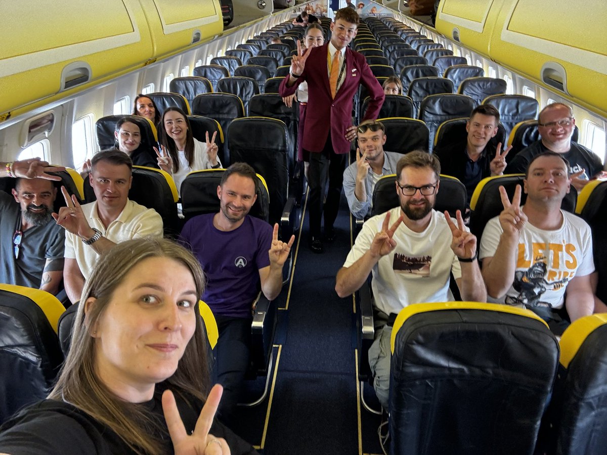 ZemynaTr's tweet photo. We are on our way to @WCEurope ! And we are bringing some buzz and good dance moves! Excited!!! @omnisend #wordpress #WCEU #wceu2024 #Torino @agrigunaite @bernardgmeyer @vdilba @RytisLauris @rokasbrazinskas @tadaspadas @MilvydasM @EvaldasMockus @GintarePasaulis https://t.co/Z2ECuxxJ9C