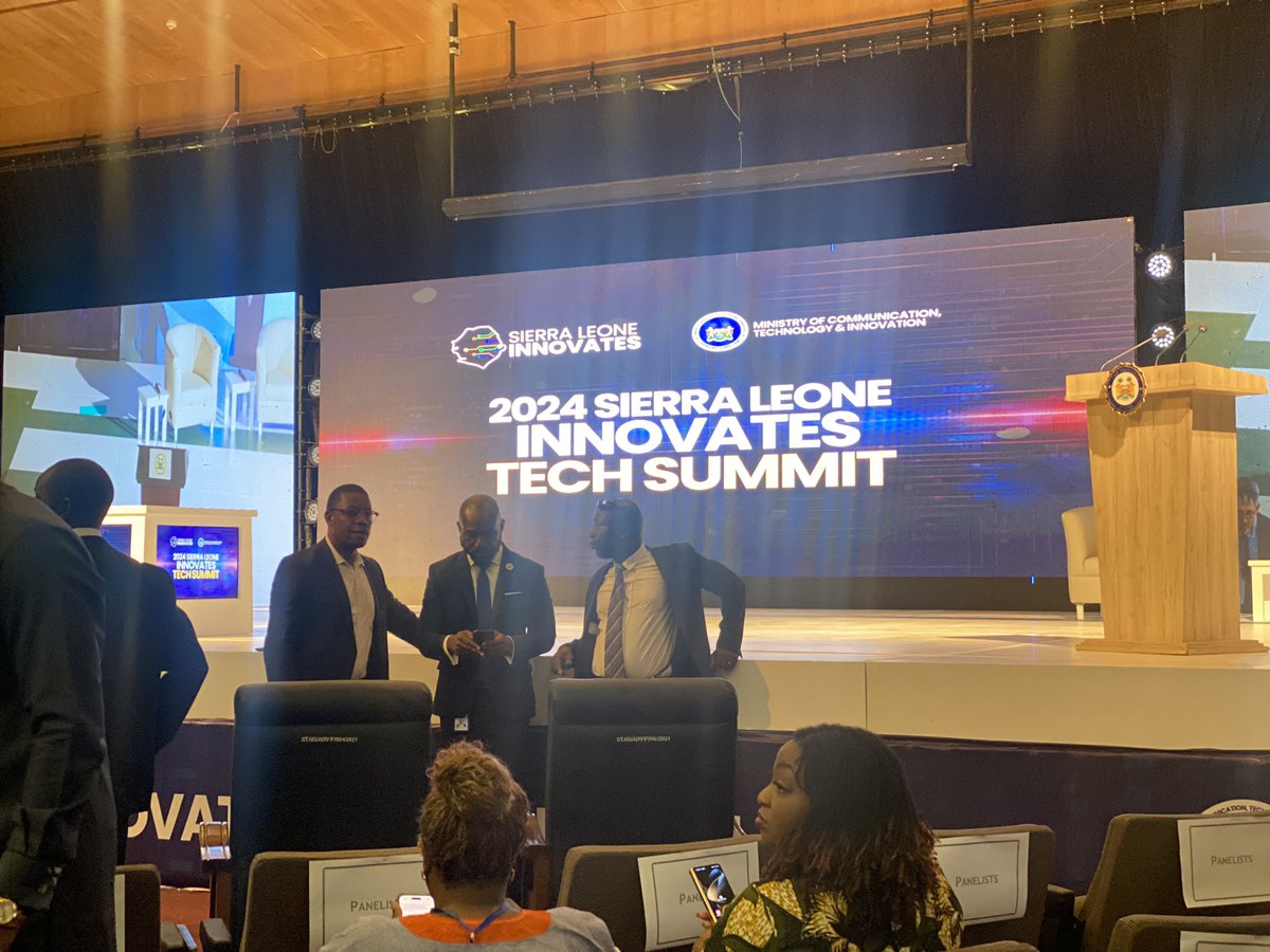 iamjst_Chubby's tweet photo. SierraLeone Innovates Tech Summit 2024 https://t.co/3PqMnzN1Am