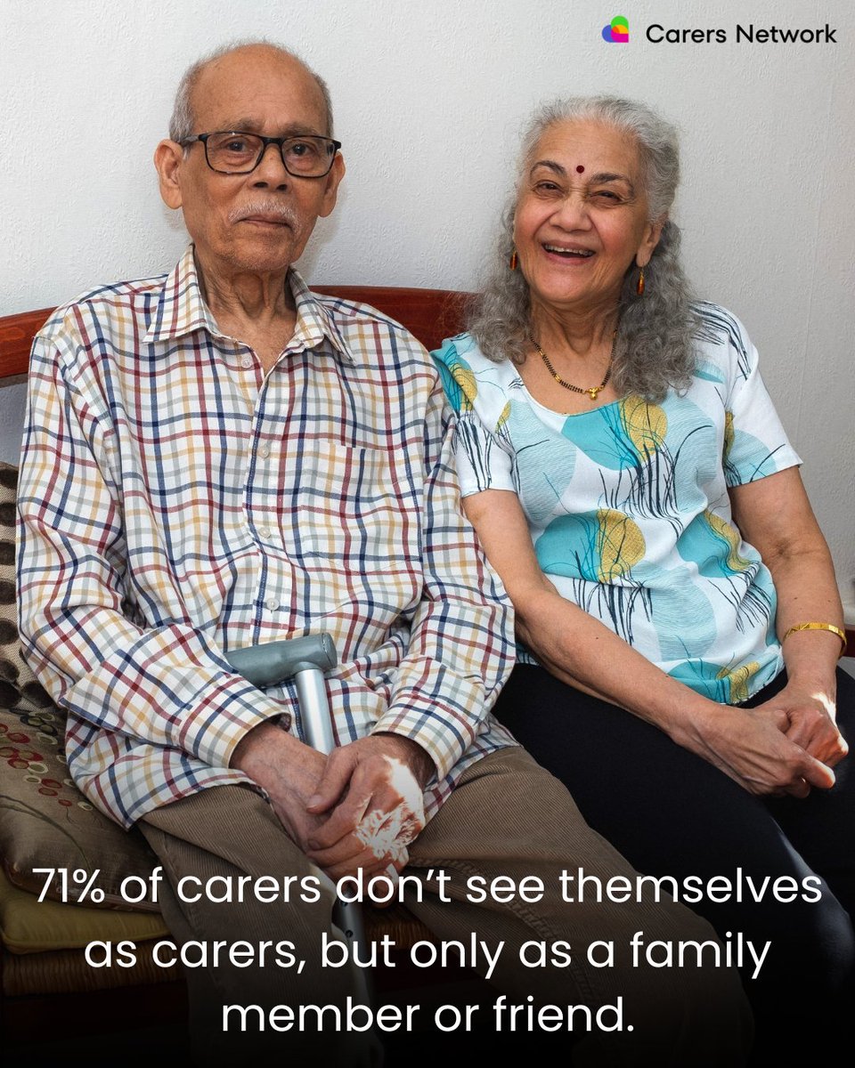 71% of #carers stated that seeing themselves
primarily as a family member or friend was a barrier to identifying themselves as a carer.

#CarersWeek helps people who don't think of themselves as having caring responsibilities to identify as carers and access much-needed #support.