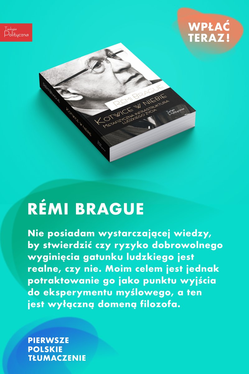 teologiapol's tweet photo. 🔴Rémi #Brague. To nazwisko to LEGENDA📜
Jeden z najwybitniejszych i najciekawszych współczesnych myślicieli europejskich. Laureat Nagrody Ratzingera
📍 Wydaj z nami „Kotwice w niebie” Rémiego Brague'a po polsku https://t.co/Q0QL4eC0uD https://t.co/ABJ9jBSIY7