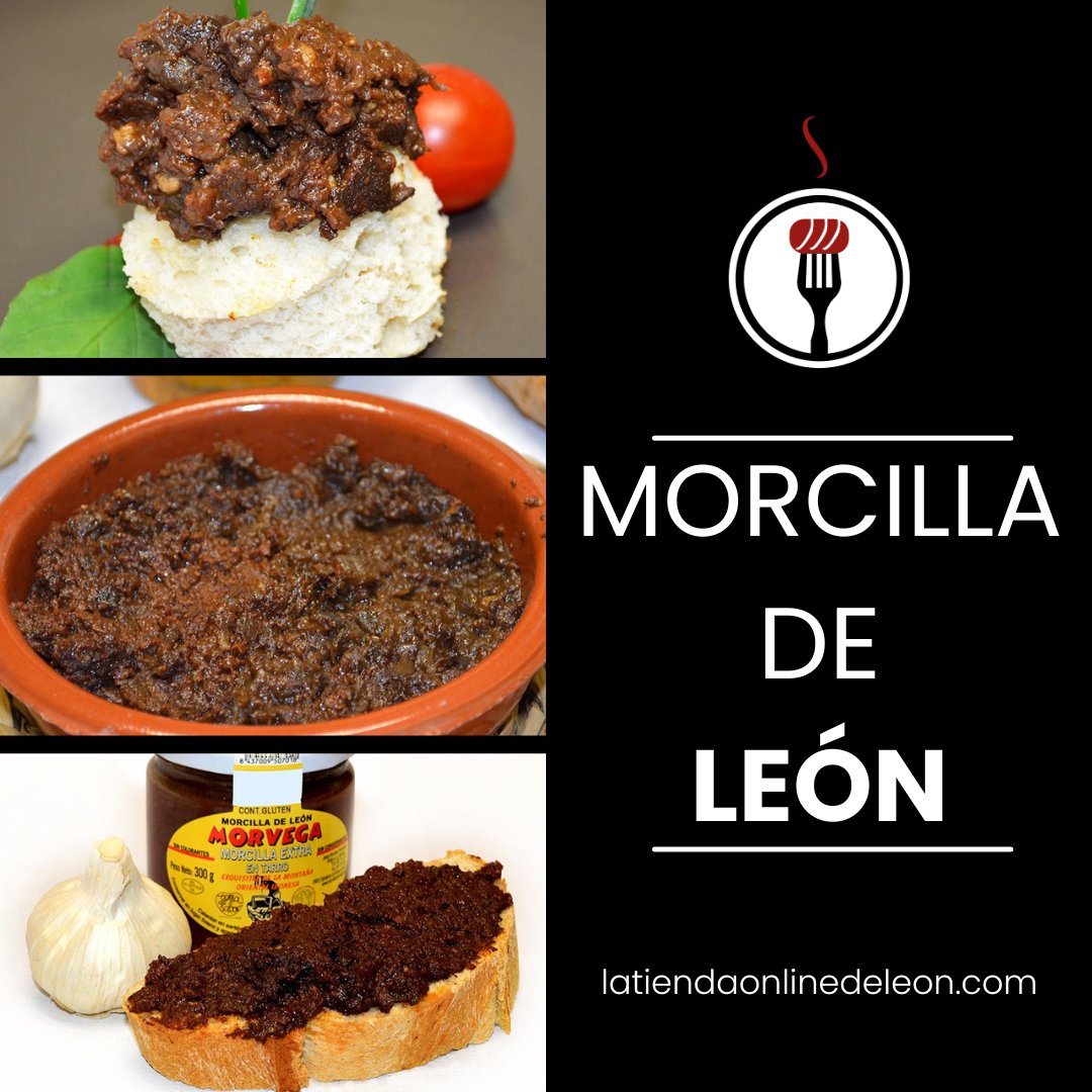 👀La #morcilla de #León es una experiencia culinaria única que te transporta al corazón de nuestra tierra.

😁Distintos formatos: fresco, en tarro o en cubo.

👍Perfecta para tus recetas tradicionales o para innovar en la cocina.

latiendaonlinedeleon.com/es/comprar-mor…