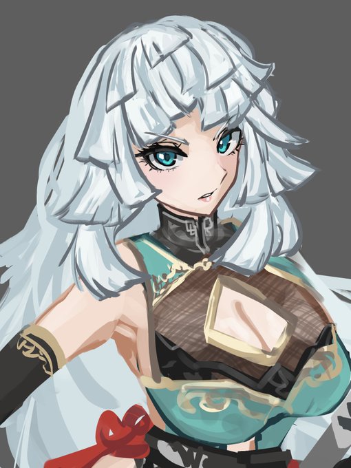 チャイナドレス由井正雪 ラフ 