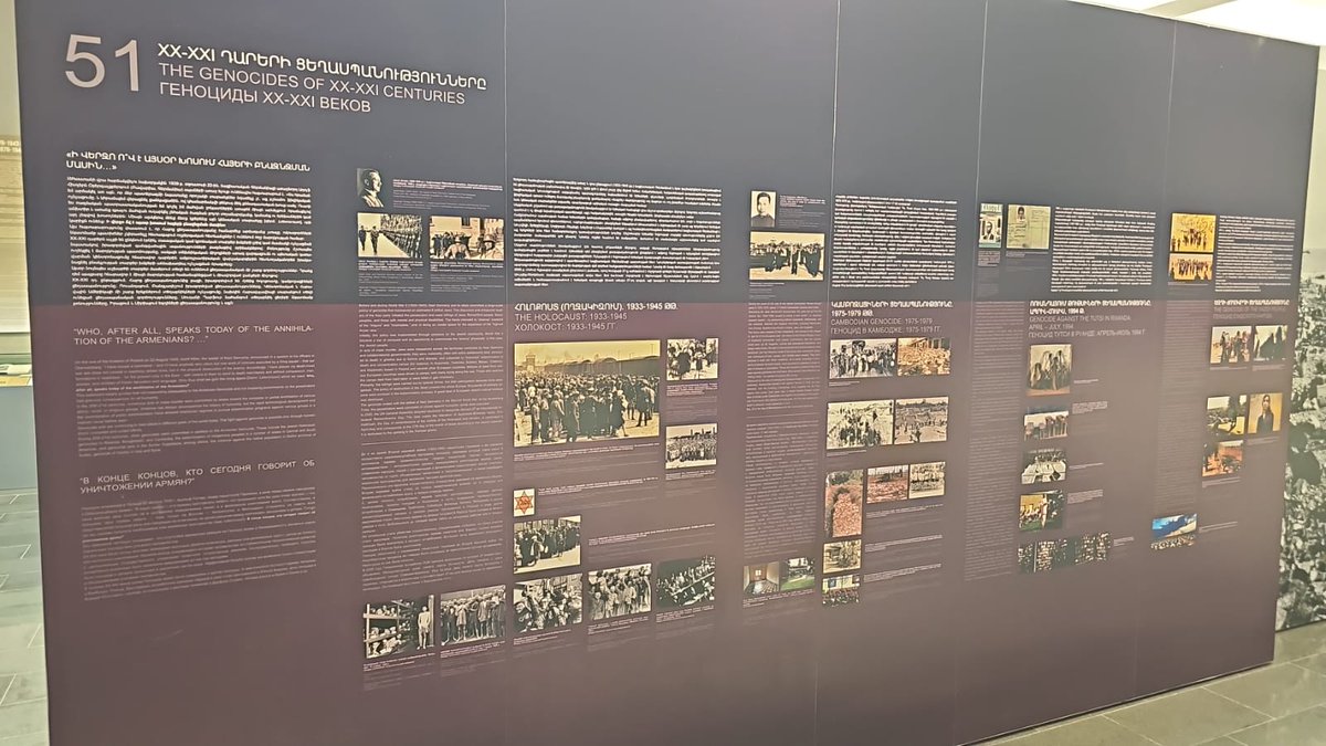I am so ashamed that my country doesn't recognize the Armenian Genocide. Visiting the memorial for the Genocide in Yerevan Armenia, reading the conclusion of Hitler that the world didn't care, how can we, the victims of the holocaust ignore the Armenian one?!?!