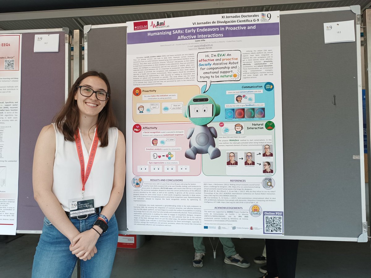lauvifer_'s tweet photo. Está pasando! Gracias a la @UCLMeid por darme la oportunidad de presentar mi trabajo y conocer las investigaciones de otros estudiantes en las XI Jornadas Doctorales del G9 @9Universid31915 🔝 Gran acogida e intercambio en la Universidad de Murcia. Seguimos! https://t.co/1Qv6GMqqPe