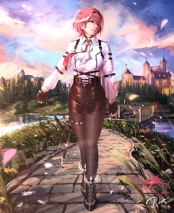 ルイ姐さんの日ですね#Luillust #鷹嶺ルイ #ホロライブ 
