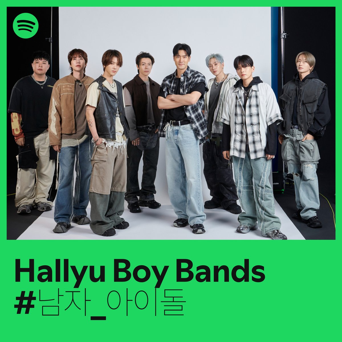Check out SUPER JUNIOR on the cover of <a href="/Spotify/">Spotify</a>'s Hallyu Boy Bands playlist! Make sure to stream 'Show Time' now!

💿 spoti.fi/3KFiIde
💙 spoti.fi/3RrlGph

#슈퍼주니어 #SUPERJUNIOR
#ShowTime #SUPERJUNIOR_ShowTime
<a href="/SpotifyKR/">Spotify Korea</a> <a href="/SpotifyKpop/">Spotify ❤️ K-Pop</a>