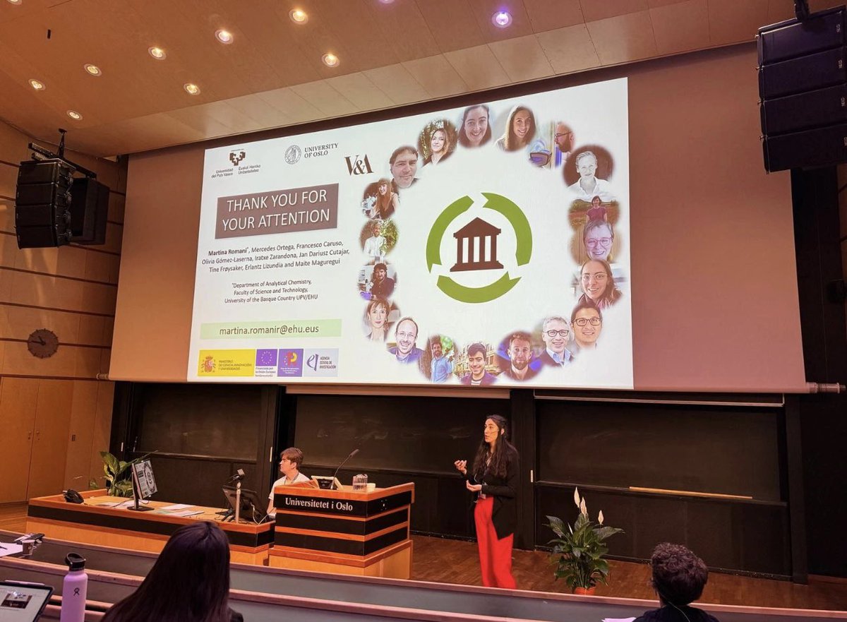 ENCLOSUREproj's tweet photo. Some 📸 from this last week in Oslo. It was a great pleasure to present our #nanocellulose #materials for #painting #conservation and our methodology to evaluate their efficacy in #inArtconference. Next step ChemCH2024! https://t.co/HbbAARetX8