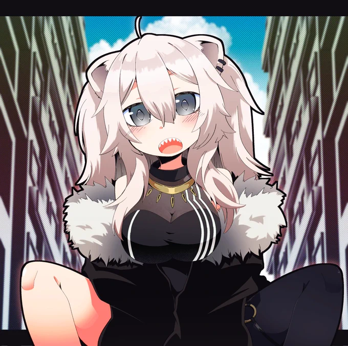 獅白ぼたんさん 