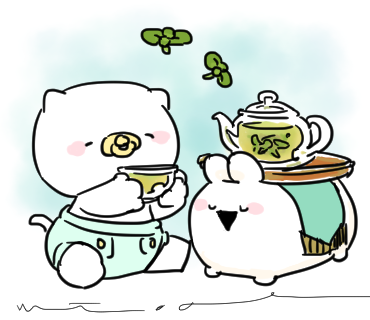 gonnohjoye's tweet photo. 👶🐰🌿🫖 https://t.co/r34FSLNMvp