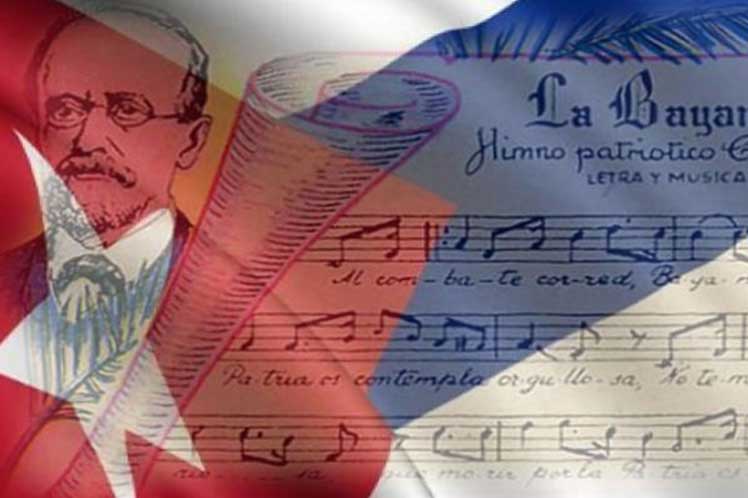 11 de junio de 1868, en la Iglesia Mayor de Bayamo, durante un solemne Te Deum en las festividades del Corpus Christi, se escucharon por primera vez de forma pública las notas del Himno Nacional
<a href="/EdMartDiaz/">Eduardo Martínez Díaz</a> <a href="/SANTANACITMA/">JOSE FIDEL SANTANA NUÑEZ</a> <a href="/adianez_taboada/">Adianez Taboada</a> <a href="/ArmandoRguezB/">Armando</a> <a href="/citmacuba/">Ministerio de Ciencia, Tecnología y Medio Ambiente</a>
#TenemosMemoria