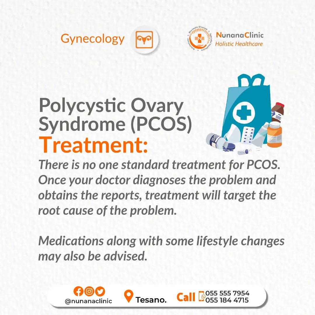 Nunana_Clinic's tweet image. Call 0551844715 to book an appointment with our gynaecologist for assistance.  #PCOSWarrior #nunanaclinic #nunanatip