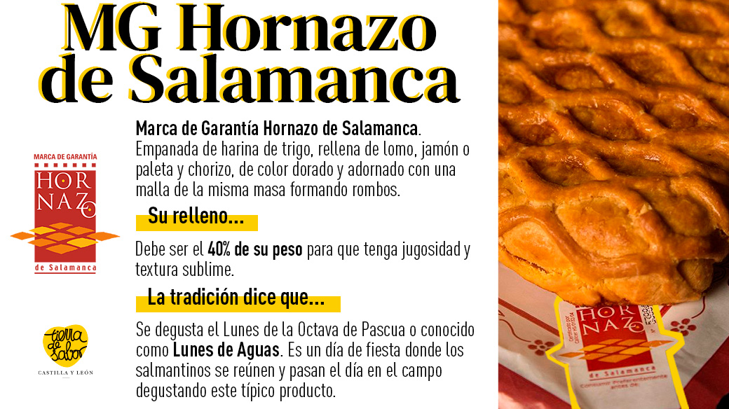 Definirlo no es sencillo, degustarlo sí 🤪

El <a href="/HORNAZOSALAMANC/">HORNAZO DE SALAMANCA</a>  , una empanada de harina de trigo, rellena de lomo, jamón o paleta y chorizo, de color dorado y adornado con una malla de la misma masa formando rombos 🥟
Sigue ⬇️
#HornazodeSalamanca #MarcadeGarantía #TierradeSabor