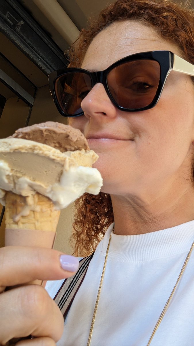 Margeflores's tweet photo. Gelato by #Amorino in #Sevilla #Spain. Best vacay ever in 2024 @BethkeElem #tictactoe https://t.co/7mqMa7ex5a