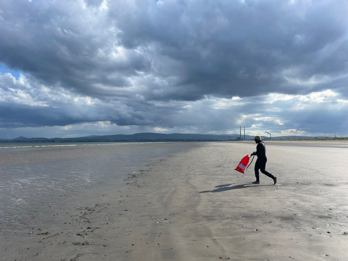 Sanctuary Swimmers are back! Here's the gang at Dollymount yesterday evening