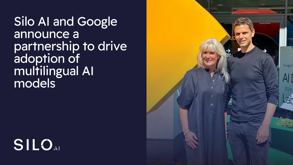 We are happy to announce a strategic partnership with Google Cloud. The Viking models will now be available through Vertex AI Model Garden. VIking has been trained on local languages, adding nuance, depth, and cultural understanding and comes in 3 sizes.
hubs.ly/Q02Bk54g0