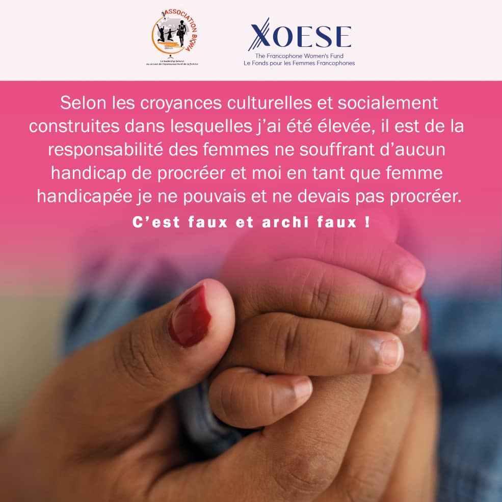 assocbiowa's tweet photo. #campagne_contre_les_violences_faites_aux_filles_et_femmes_vivants_avec_handicap
#handicapable
@fxoese https://t.co/TLZvGPBVRH