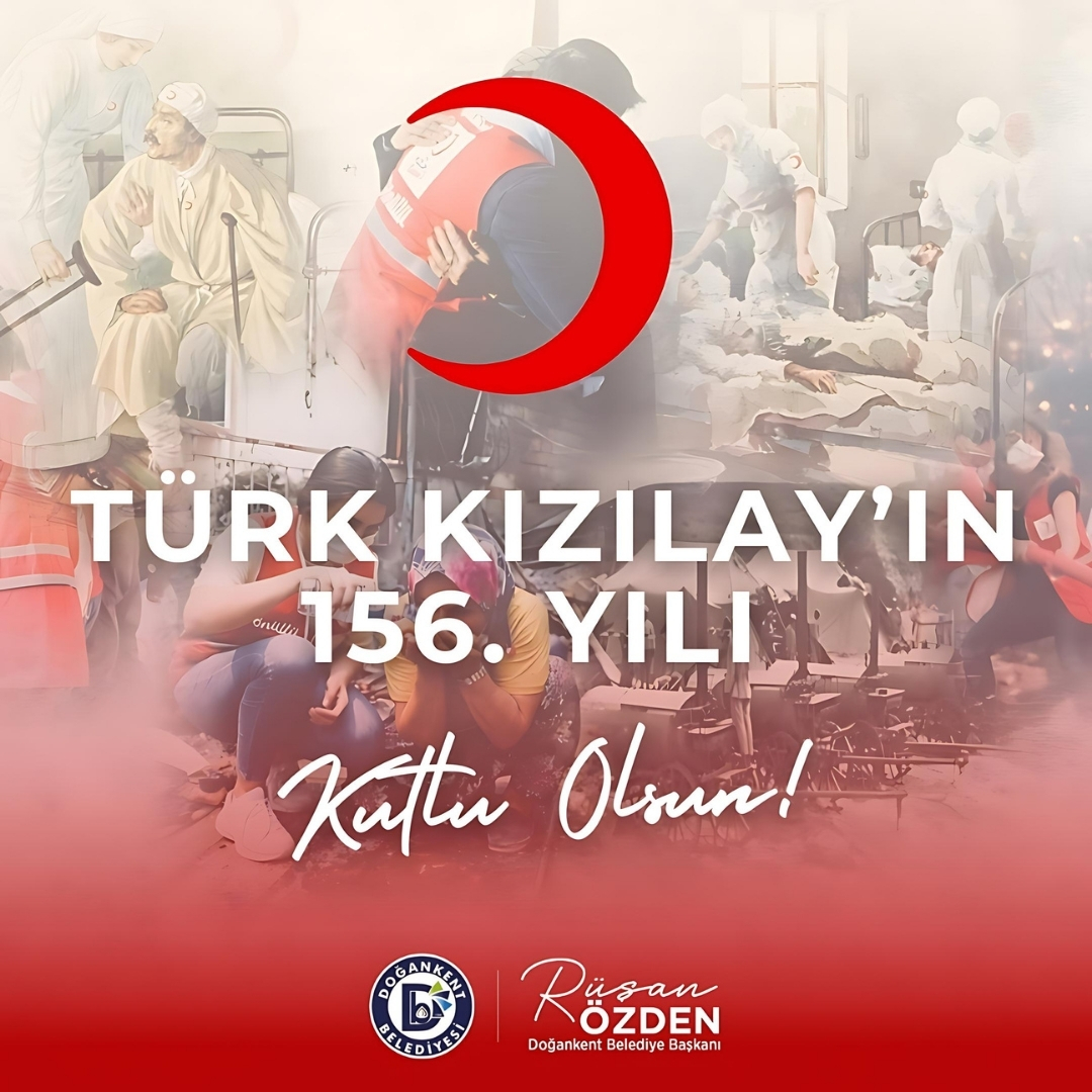 156 yıldır her ihtiyaca koşan, her acıyı paylaşan; merhametin ve iyiliğin adı Türk Kızılay’ının kuruluş yıl dönümü kutlu olsun. 🇹🇷
<a href="/rusan_ozden/">Rüşan Özden</a>
Doğankent Belediye Başkanı