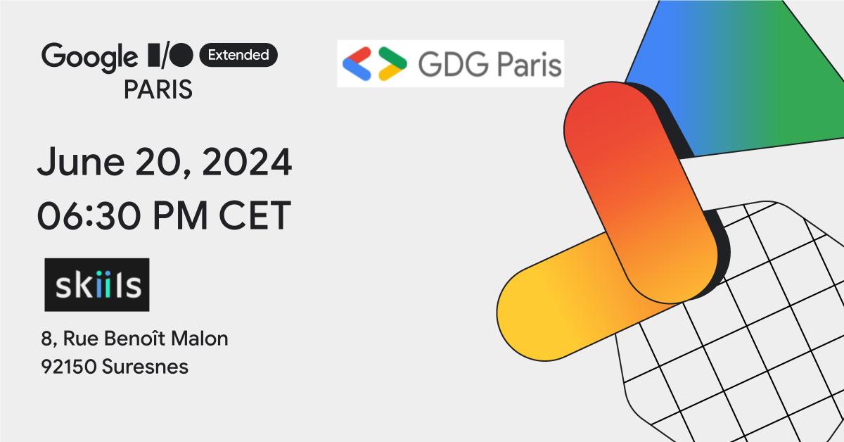 GDGParis's tweet photo. Plutôt #Cloud, #Angular ou #Mobile ?  
RDV le 20 juin chez SKIILS pour partager et discuter des nouveautés présentées lors du #GoogleIO.  
 RSVP et plus de détails : https://t.co/IbSRrskmr6

#GoogleIOExtended
@elainedbatista @rblmdst @MazlumTosun3 https://t.co/2iZT3sVIDQ