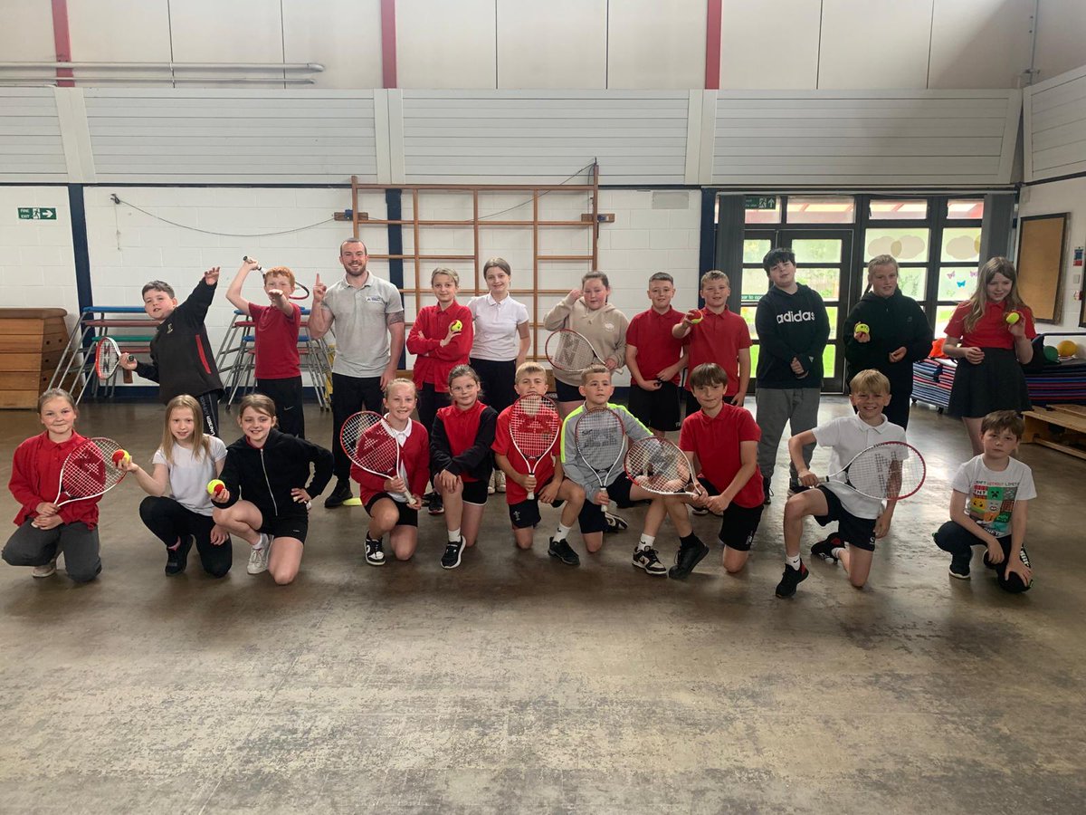 NextGenSportsA's tweet photo. Another Fun Tennis session with Year 5 &amp; 6 @BlaenycwmPS this morning awesome skills on show loads of fun and high energy throughout from the Children &amp; Staff. Few Future Tennis Stars🎾💪🔥💯🎾💪🔥💯 @tenniswales @stuybaker https://t.co/AgCwF4PsbZ
