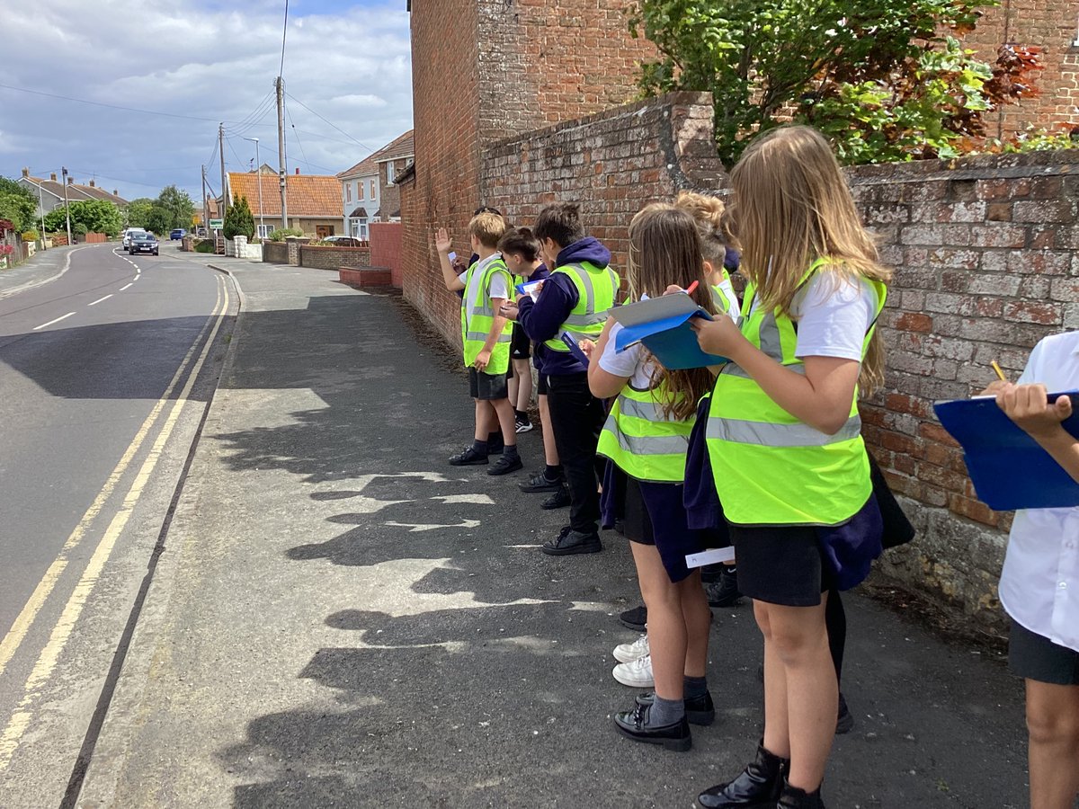 This morning, the Year 6 Crew completed a traffic survey on Barton Road. This week, we will be writing letters to the Council about the planned funding cuts for the school crossing patrol. We will be including data from our surveys.