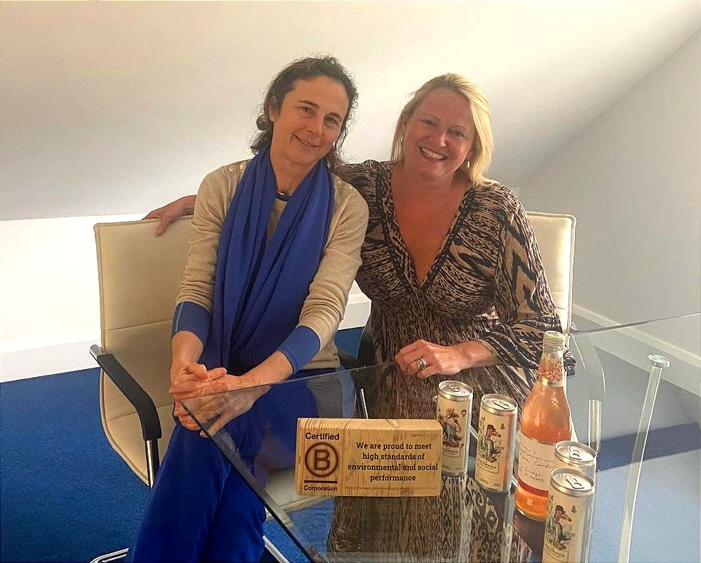 Today, we had the pleasure of thanking Alexina Cassidy from Act Now Consulting for her expertise and guidance throughout our B Corp journey. Thank you for being part of our successful B Corp certification! A pleasure to work with!!💚

#bcorp #bcorpcertification #sustainability