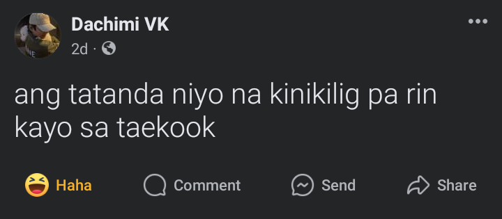 jvkiel97's tweet photo. dedma sa bashers https://t.co/iLjnIOlb0I