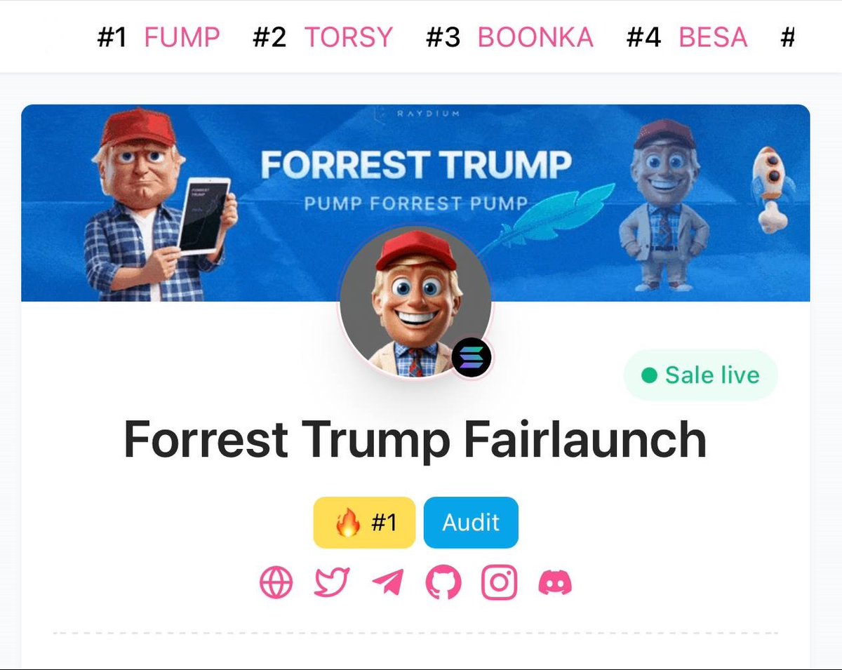 Forrest Trump tweet media