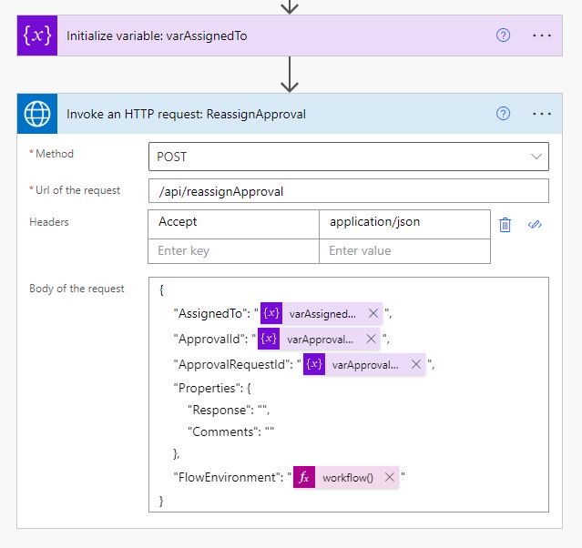 Matthew Devaney (@mattbdevaney) on Twitter photo You can REASSIGN an approval using #PowerAutomate 🧍♀️ ➡️  🧍♂️ You can REASSIGN an approval using #PowerAutomate 🧍♀️ ➡️  🧍♂️