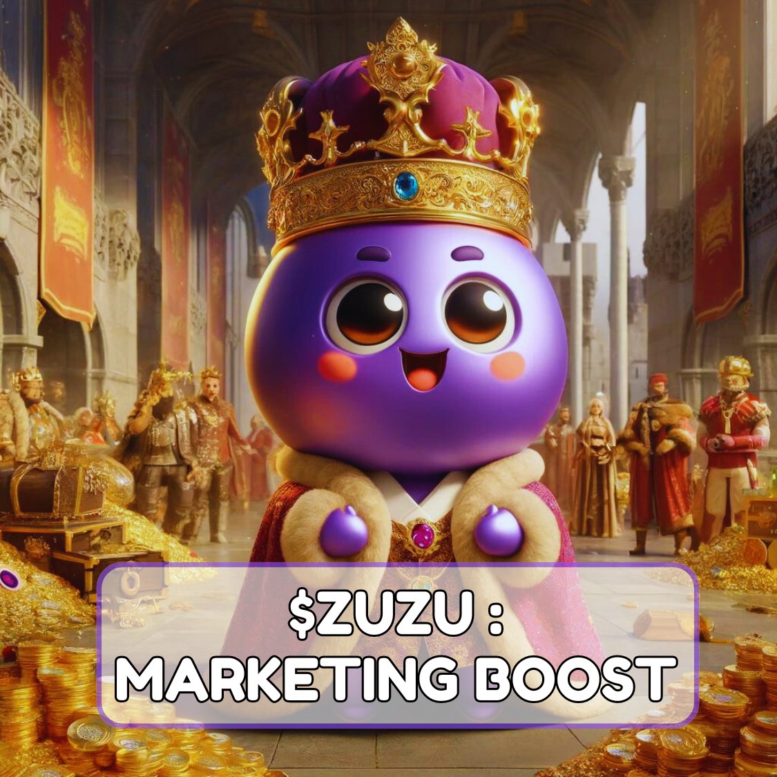 We're ready to give a crazy boost to our marketing ! We've just added 100 #BNB, equivalent to $61,259, to our marketing budget. This significant investment shows long-term commitment and confidence in our project.
Check proofs and read more:t.me/ZuzuCoinOffici…
 #ZUZU