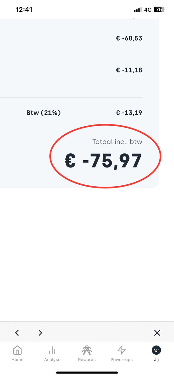YvesWinkel's tweet photo. Energie factuur @tibber_nl van de maand Mei. Verbruik, elektrisch rijden, zonnepanelen! Dynamische prijzen 4 the Winn 💪 @Victron_Energy @Pylontech1 https://t.co/oXcmh8PGvb