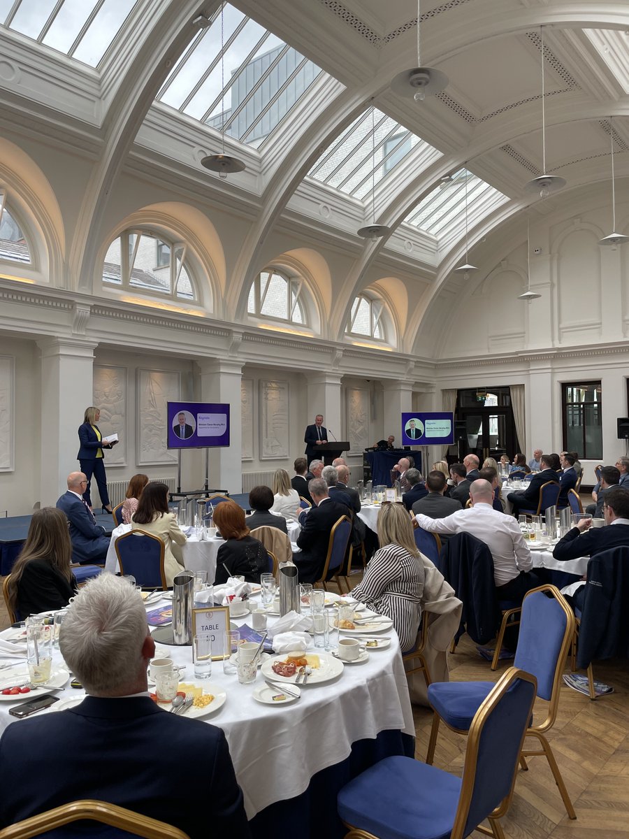 This morning we welcome Minister Conor Murphy MLA as our keynote speaker. The Minister will be discussing the local economy, sharing plans to deliver on the economic vision for Northern Ireland and celebrating the success of our Top 100 Companies.

#NIEconomy #BelTelTop100