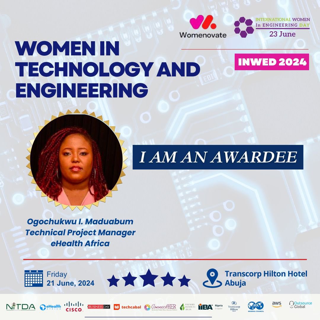 eHealth_africa's tweet photo. Thrilled to announce that 4 of our team members have been selected as awardees for the 2024 Women Impact Leader Awards!

Register now for the summit and gala night to support us!

- To register visit: https://t.co/6843BEVKEl
-  Gala night ticket, https://t.co/F7v6BwRXtb
#thread https://t.co/Kol7HdAFg8